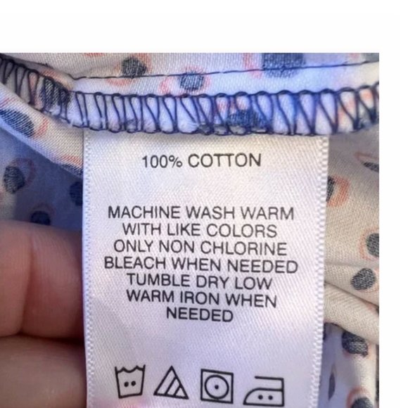 Foxcroft Vienna Demure Dots Shirtdress - Picture 7 of 9